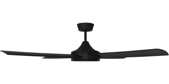 Breeze Silent DC 48" Black All ABS (Optional Light Kit)