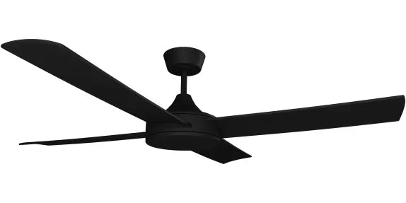 Breeze Silent DC 48" Black All ABS (Optional Light Kit)