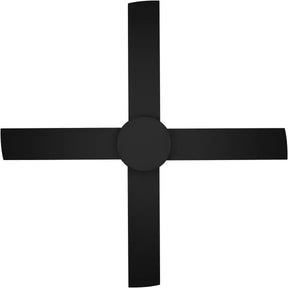 Breeze Silent DC 48" Black All ABS (Optional Light Kit)