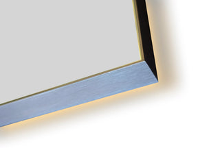Framed NEXUS S Front & Backlit LED Mirror