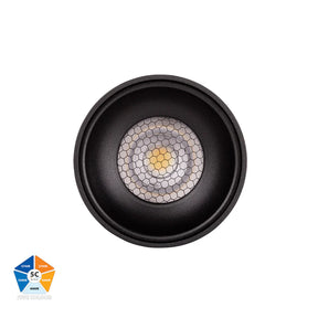 Nella BLACK 7w Surface Mounted LED Downlight - Ceiling mount - Lux Lighting
