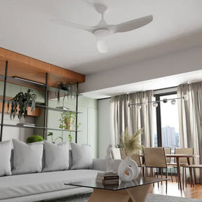 Cloudfan 72" Kit - White No Light (CFP-367M-WH) Plus White Blades (CFP-372B-WH) - Two Boxes