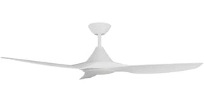 Cloudfan 48" Kit - White with Light (CFP-345M-WH-L) Plus White Blades (CFP-348B-WH) - Two Boxes