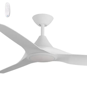 Cloudfan 48" Kit - White with Light (CFP-345M-WH-L) Plus White Blades (CFP-348B-WH) - Two Boxes