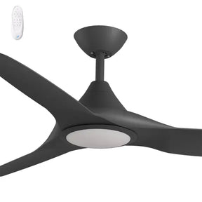 Cloudfan 60" Kit - Black with Light (CFP-367M-BK-L) Plus Black Blades (CFP-360B-BK) - Two Boxes
