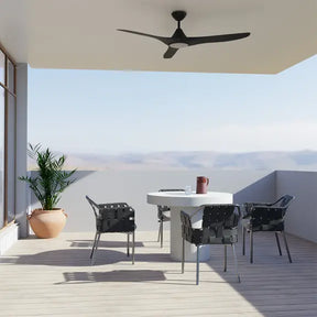 Cloudfan 60" Kit - Black with Light (CFP-367M-BK-L) Plus Black Blades (CFP-360B-BK) - Two Boxes