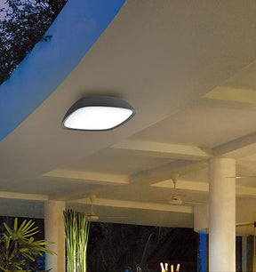 DOCCIA Exterior LED Round Wall / Ceiling Lights IP65