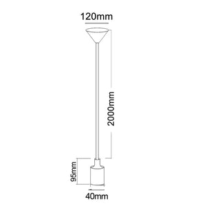 PEN: Industrial Minimalist Silicone Pendant Light Suspensions