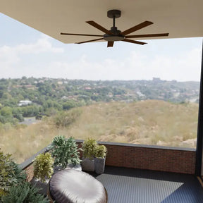 Alula 60" Kit - Black (ALP-760M-BK) Plus Koa Blades (ALP-760B-KO) - two boxes (Optional Light Kit)