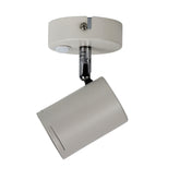 BARIL SPOTLIGHT WITH SWITCH GU10 -  WHITE - wall light - Lux Lighting
