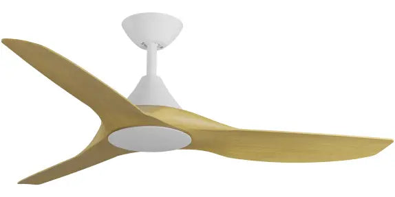 Cloudfan 60" Kit - White No Light (CFP-367M-WH) Plus Bamboo Blades (CFP-360B-BA) - Two Boxes