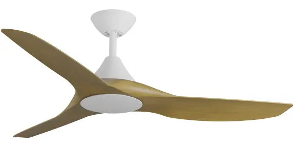 Cloudfan 48" Kit - White No Light (CFP-345M-WH) Plus Teak Blades (CFP-348B-TE) - Two Boxes