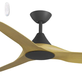 Cloudfan 52" Kit - Black No Light (CFP-345M-BK) Plus Bamboo Blades (CFP-352B-BA) - Two Boxes