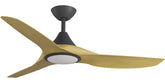 Cloudfan 48" Kit - Black with Light (CFP-345M-BK-L) Plus Bamboo Blades (CFP-348B-BA) - Two Boxes