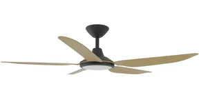 Storm 48" Kit - Black With Light (STO-548-BK-L) Plus Bamboo Blades (STO-B48-BA) - Two Boxes
