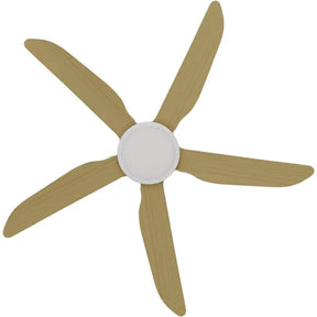 Storm DC 48" Kit - White With Light (STO-548-WH-L) Plus Bamboo Blades (STO-B48-BA) - Two Boxes