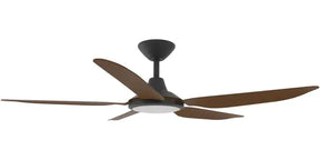 Storm DC 52" Kit - Black With Light (STO-552-BK-L) Plus Koa Blades (STO-B52-KO) - Two Boxes