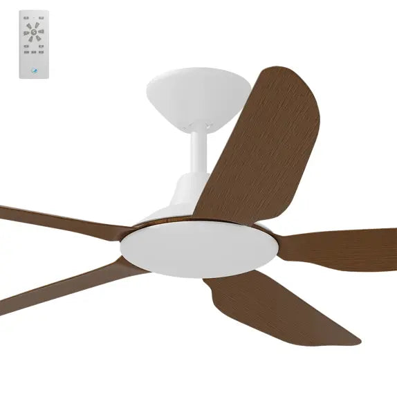 Storm DC 56" Kit - White No Light (STO-556-WH) Plus Koa Blades (STO-B56-KO) - Two Boxes