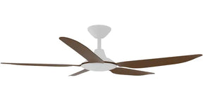 Storm DC 56" Kit - White No Light (STO-556-WH) Plus Koa Blades (STO-B56-KO) - Two Boxes