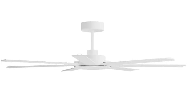 Alula 60" Kit - White (ALP-760M-WH) Plus White Blades (ALP-760B-WH) - two boxes (Optional Light Kit)