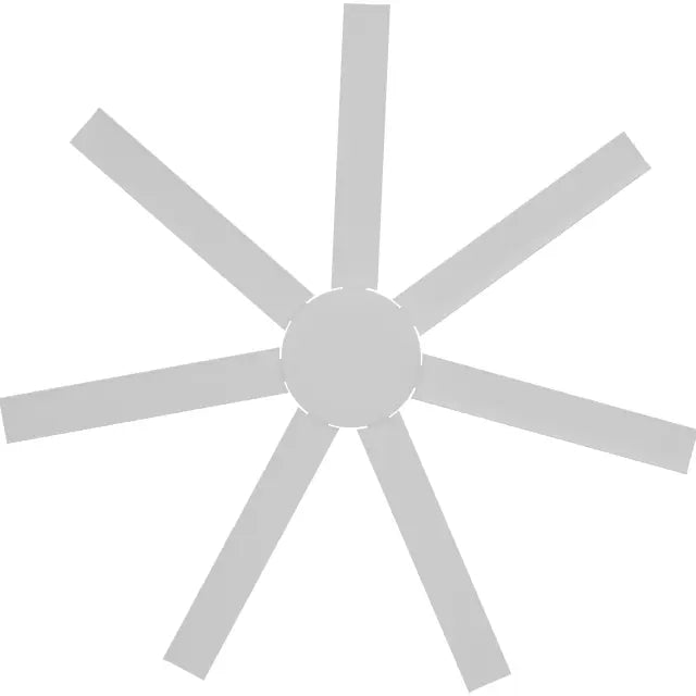 Alula 60" Kit - White (ALP-760M-WH) Plus White Blades (ALP-760B-WH) - two boxes (Optional Light Kit)