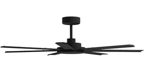 Alula 60" Kit - Black (ALP-760M-BK) Plus Black Blades (ALP-760B-BK) - two boxes (Optional Light Kit)