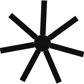 Alula 60" Kit - Black (ALP-760M-BK) Plus Black Blades (ALP-760B-BK) - two boxes (Optional Light Kit)