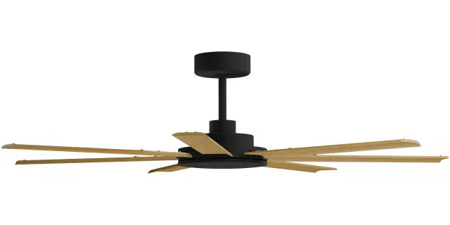 Alula 60" Kit - Black (ALP-760M-BK) Plus Teak Blades (ALP-760B-TE) - two boxes (Optional Light Kit)