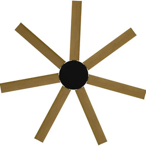 Alula 60" Kit - Black (ALP-760M-BK) Plus Teak Blades (ALP-760B-TE) - two boxes (Optional Light Kit)