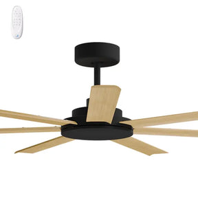 Alula 60" Kit - Black (ALP-760M-BK) Plus Bamboo Blades (ALP-760B-BA) - two boxes (Optional Light Kit)