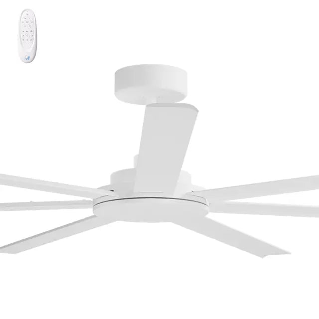 Alula 80" Kit - White (ALP-780M-WH) Plus White Blades (ALP-780B-WH) - two boxes (Optional Light Kit)