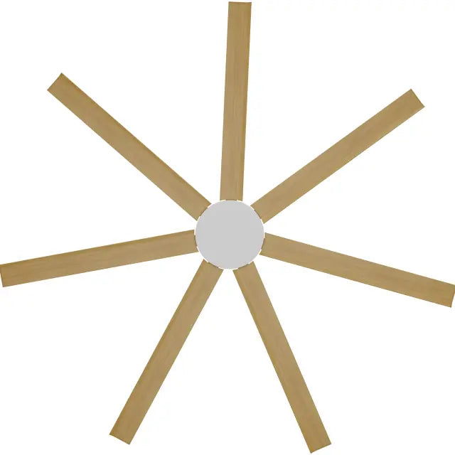 Alula 80" Kit - White (ALP-780M-WH) Plus Bamboo Blades (ALP-780B-BA) - two boxes (Optional Light Kit)