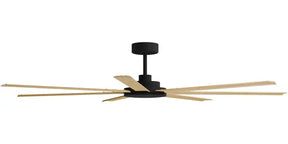 Alula 80" Kit - Black (ALP-780M-BK) Plus Bamboo Blades (ALP-780B-BA) - two boxes (Optional Light Kit)
