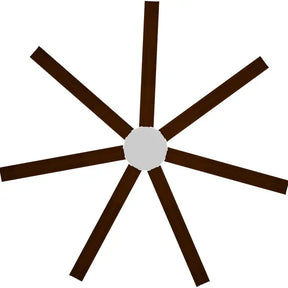 Alula 80" Kit - White (ALP-780M-WH) Plus Koa Blades (ALP-780B-KO) - two boxes (Optional Light Kit)