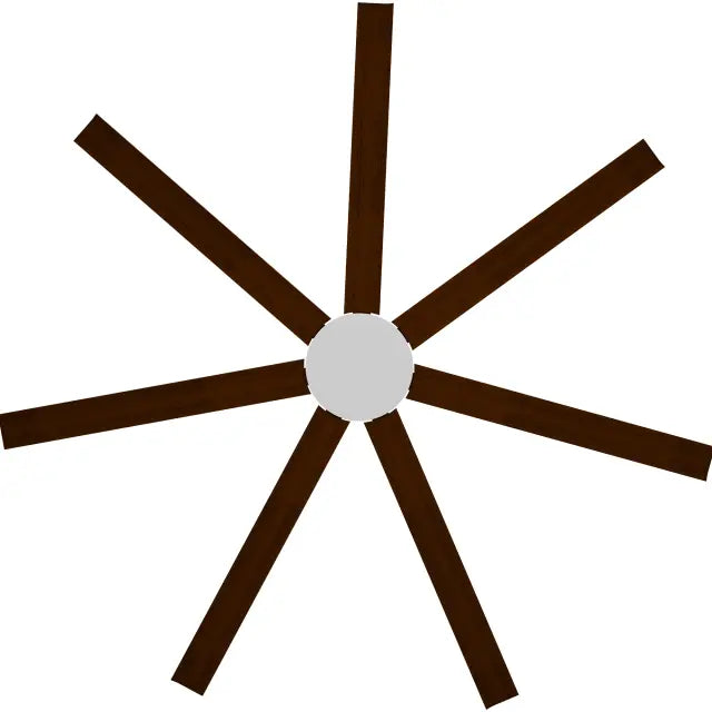 Alula 80" Kit - White (ALP-780M-WH) Plus Koa Blades (ALP-780B-KO) - two boxes (Optional Light Kit)