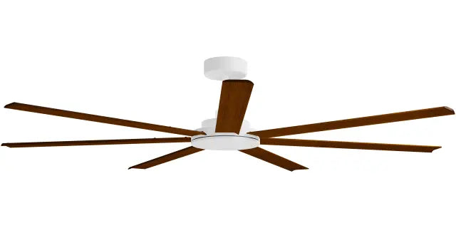 Alula 80" Kit - White (ALP-780M-WH) Plus Koa Blades (ALP-780B-KO) - two boxes (Optional Light Kit)