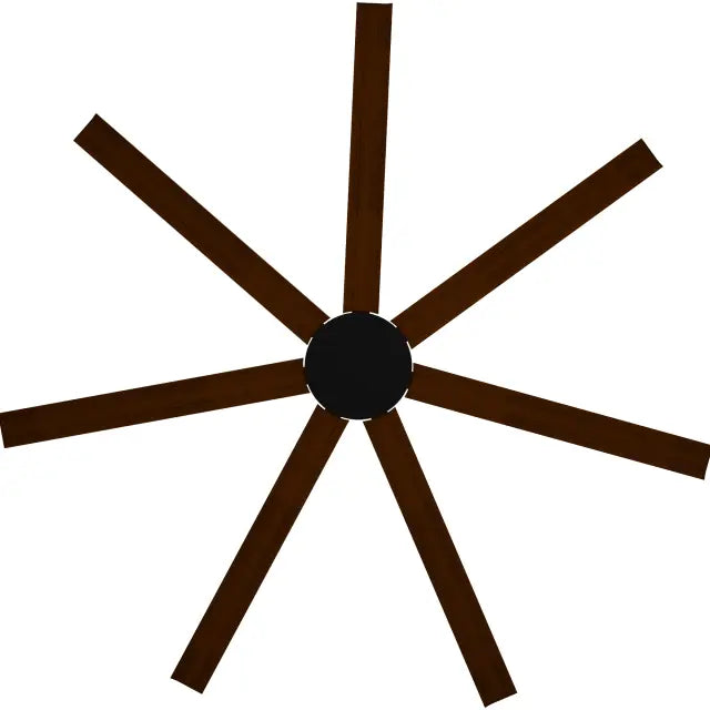 Alula 80" Kit - Black (ALP-780M-BK) Plus Koa Blades (ALP-780B-KO) - two boxes (Optional Light Kit)