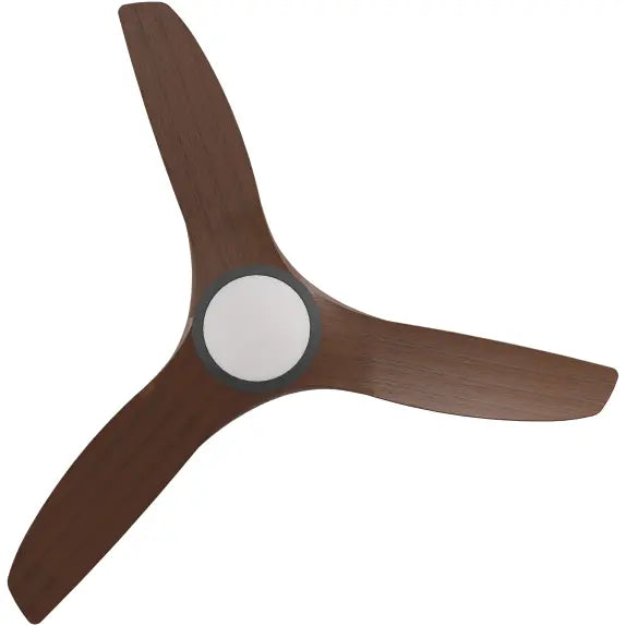 Cloudfan 52" Kit - Black with Light (CFP-345M-BK-L) Plus Koa Blades (CFP-352B-KO) - Two Boxes