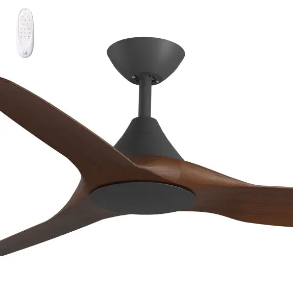 Cloudfan 48" Kit - Black No Light (CFP-345M-BK) Plus Koa Blades (CFP-348B-KO) - Two Boxes
