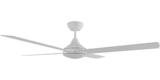 Kestrel DC 52" White Steel Body ABS Blades - No Light