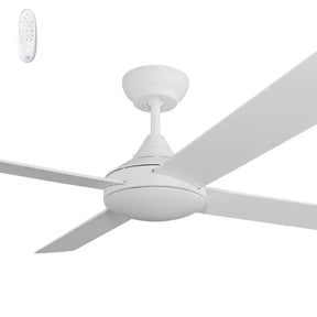 Kestrel DC 52" White Steel Body ABS Blades - No Light