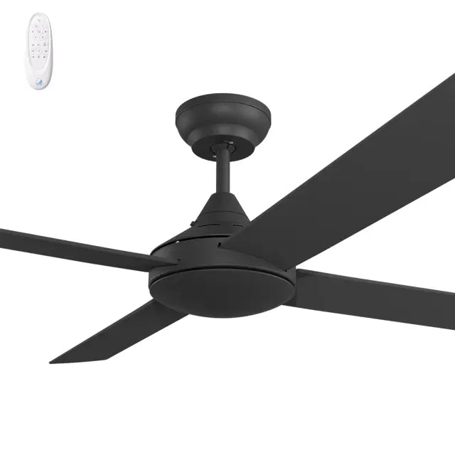 Kestrel DC 48" Black Steel Body ABS Blades - No Light