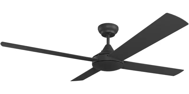 Kestrel DC 48" Black Steel Body ABS Blades - No Light
