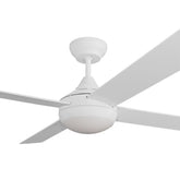 Heron AC 48" White Steel Body ABS Blades - LED