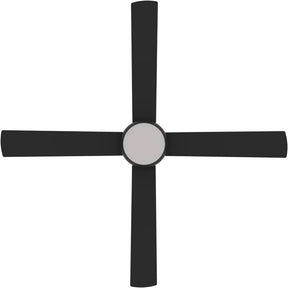 Heron AC 48" Black Steel Body ABS Blades - LED