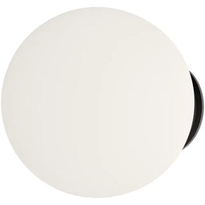 Calibo Crest Opal Glass 120mm Orb Wall Light