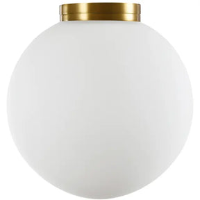 Calibo Crest Opal Glass 120mm Orb Wall Light