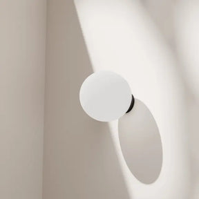 Calibo Crest Opal Glass 140mm Orb Wall Light