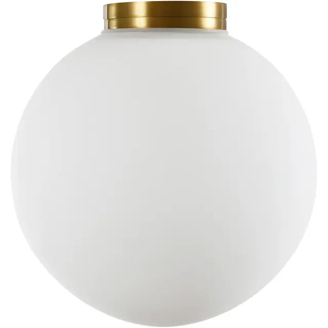 Calibo Crest Opal Glass 140mm Orb Wall Light