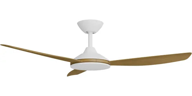 Condor 48" Kit - White No Light (COP-345M-WH) Plus Teak Blades (COP-348B-TE) - Two Boxes